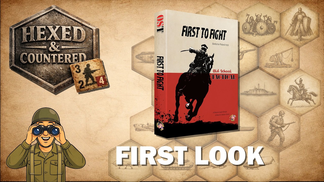 Old School Tactical Vol. 5: First to Fight — Battle for Poland 1939 (Flying Pig Games) — First Look