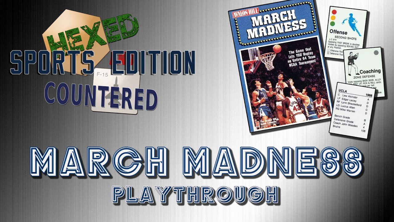 March Madness (Avalon Hill) — Playthrough