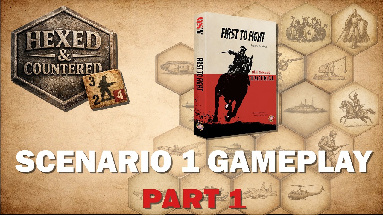 Old School Tactical Vol. 5 First to Fight Scenario 1 gameplay part 1