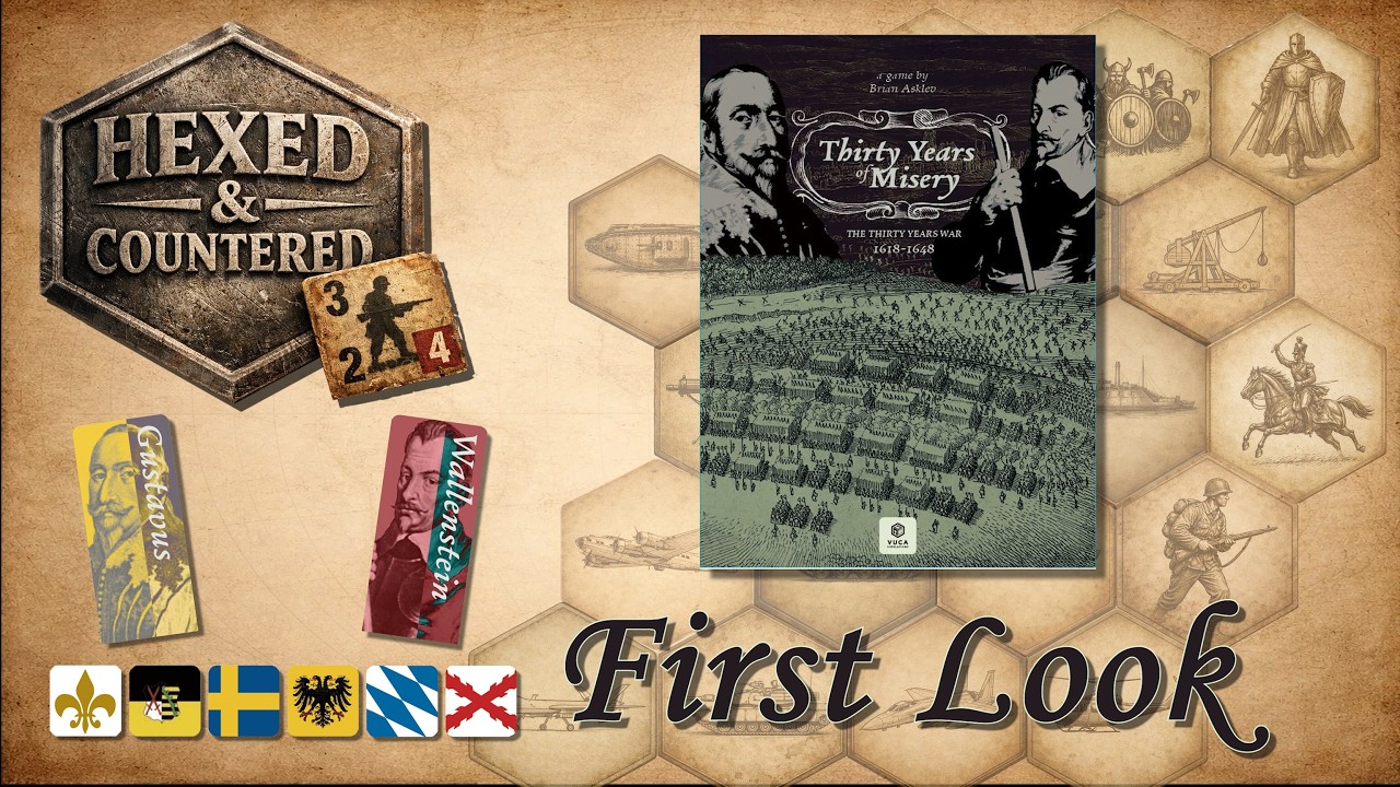 Thirty Years of Misery: 1618–1648 board wargame from VUCA Simulations